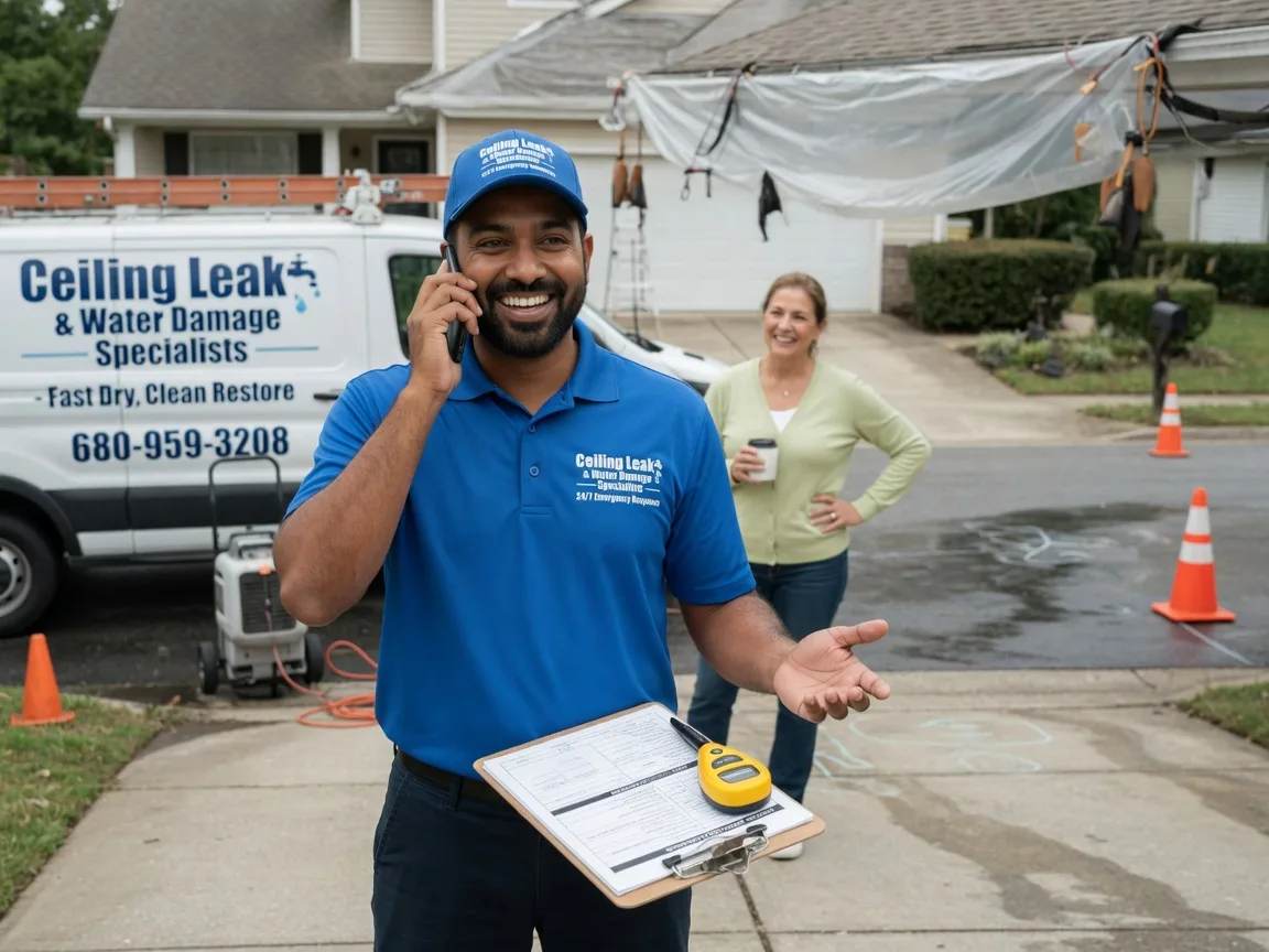 Ceiling Leak Cleanup Essex, NY FAQs